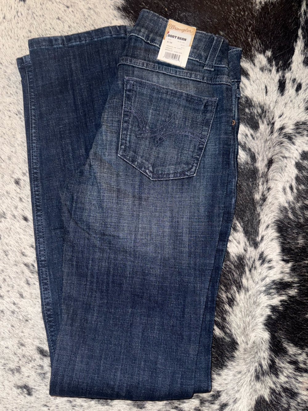 Wrangler women’s straight leg jeans 1/34